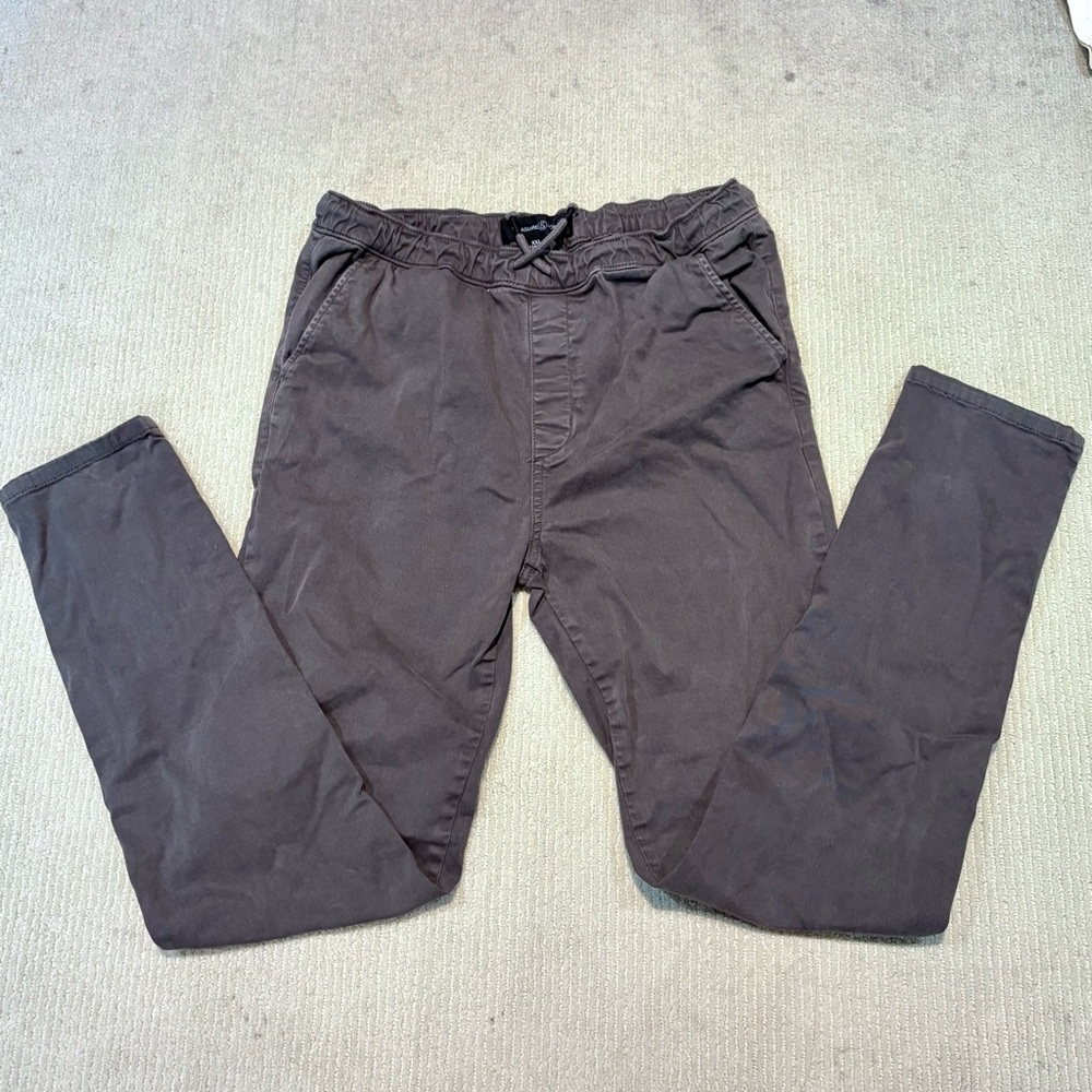 Treasure & Bond Boys XXL (18-20) Dark Brown Chinos